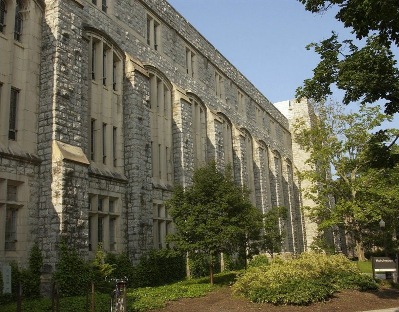 Hutcheson Hall on the Virginia Tech Blacksburg campus 